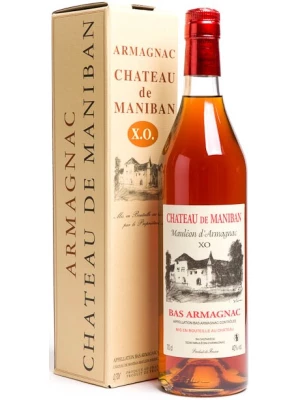 Арманьяк Castarede, Chateau de Maniban XO, Bas Armagnac AOC, gift box 0.7 л