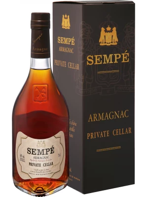 Арманьяк Armagnac Sempe, Private Cellar, gift box 0.7 л