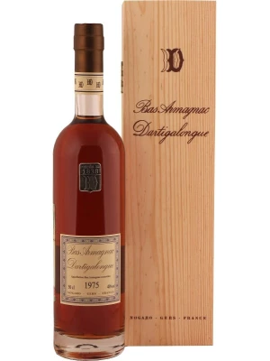 Арманьяк Dartigalongue, Bas Armagnac AOC wooden box 1975 0.5 л