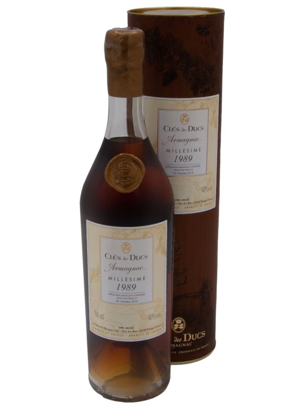 Cles des Ducs Millesime, Armagnac AOC, gift box