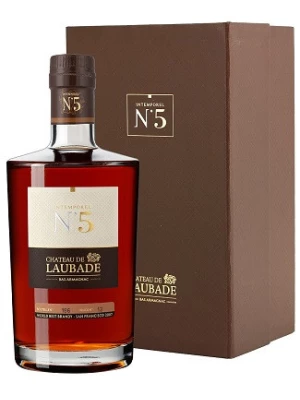 Арманьяк Chateau de Laubade, Intemporel №5, gift box 0.7 л