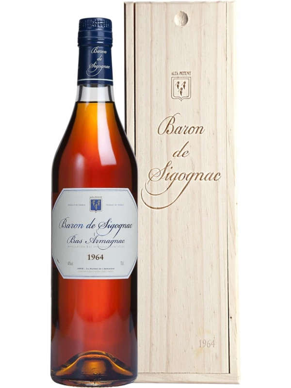 Baron de Sigognac, wooden box