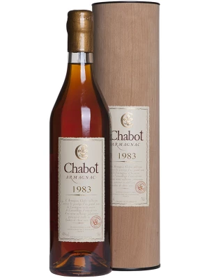 Арманьяк Chabot gift tube 1983 0.7 л