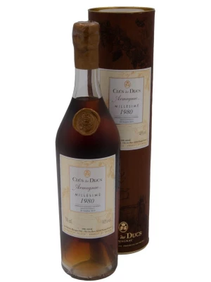Арманьяк Cles des Ducs Millesime, Armagnac AOC, gift box 1980 0.7 л