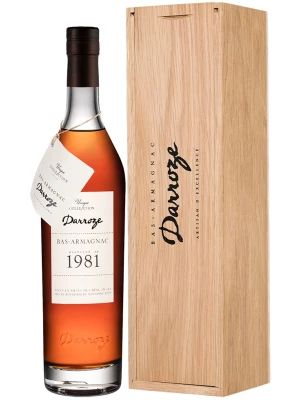 Арманьяк Darroze, Bas-Armagnac Unique Collection, wooden box 1981 0.7 л