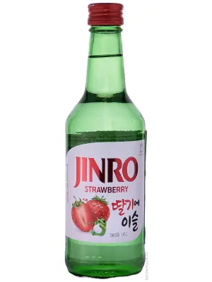 Водка Jinro Strawberry Soju 0.36 л