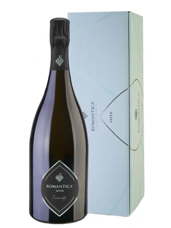 Romantica, Saten Millesimo Brut, Franciacorta DOCG, gift box