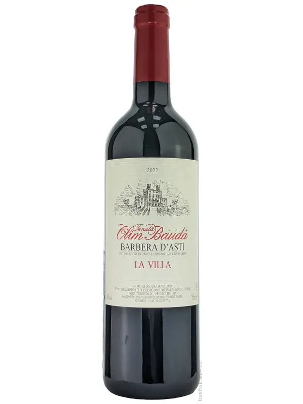 Tenuta Olim Bauda, La Villa Barbera d'Asti DOCG