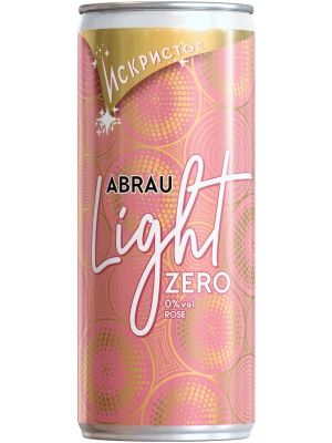 Abrau-Durso, Abrau Light Rose Zero, in can 0.25 л