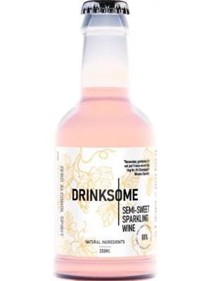 Drinksome Semi-Sweet Sparkling Zero Alcohol 0.2 л