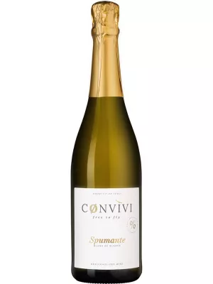 Convivi Spumante Blanc de Blancs Dealcoholized 0.75 л 2024