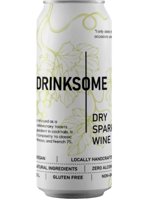 Drinksome Dry Sparkling Zero Alcohol, in can 0.33 л