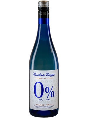 Безалкогольное вино Cuatro Rayas, Vendimia Nocturna Verdejo, Rueda DO 0.75 л