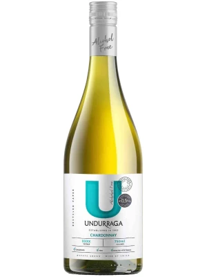 Безалкогольное вино Undurraga, Zero Chardonnay Alcohol Free 2025, 0.75 л