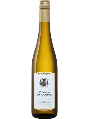 Безалкогольное вино Klaus Langhoff, Alkoholfreier Weisswein 0.75 л