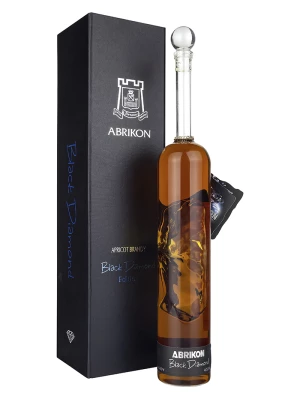 Бренди Abrikon, Black Diamond Edition, gift box 0.5 л