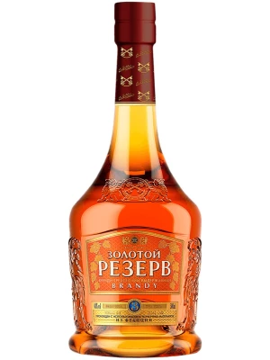 Бренди Золотой Резерв Бренди 3-летний 0.5 л