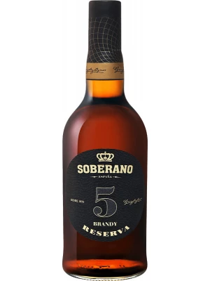 Бренди Soberano 5 0.7 л
