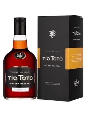 Бренди Tio Toto Solera Reserva, gift box 0.7 л