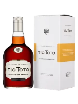 Бренди Tio Toto Solera Gran Reserva, gift box 0.7 л