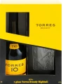 Torres 10 Gran Reserva, gift box with glass — фото 1