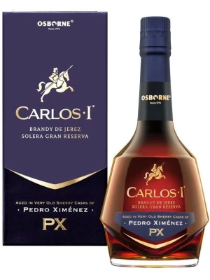 Бренди Osborne, Carlos I Pedro Ximenez, gift box 0.7 л