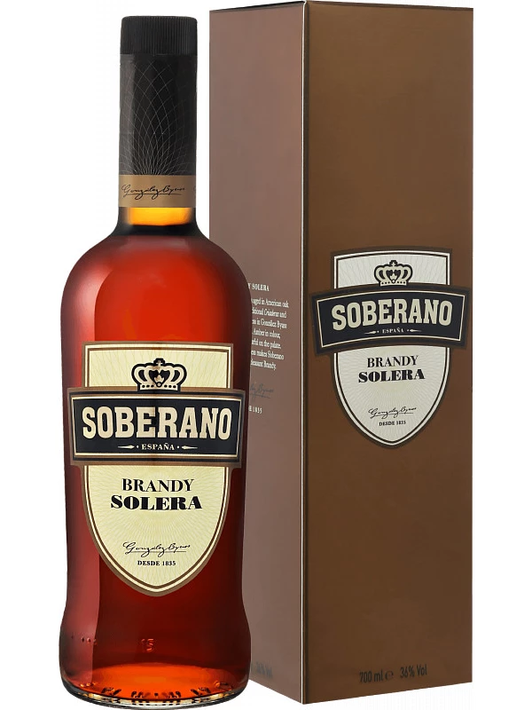 Soberano Solera, gift box