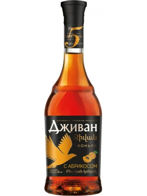 Бренди Дживан С абрикосом 0.25 л