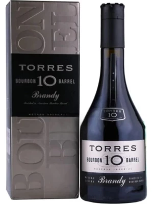 Бренди Torres 10 Bourbon Barrel, gift box 0.7 л