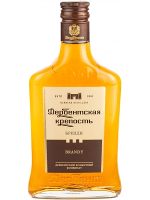 Бренди Дербентская крепость 5-летний 0.25 л