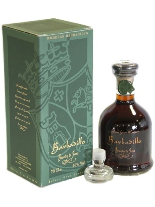 Barbadillo Solera Gran Reserva, Brandy de Jerez DO, gift box