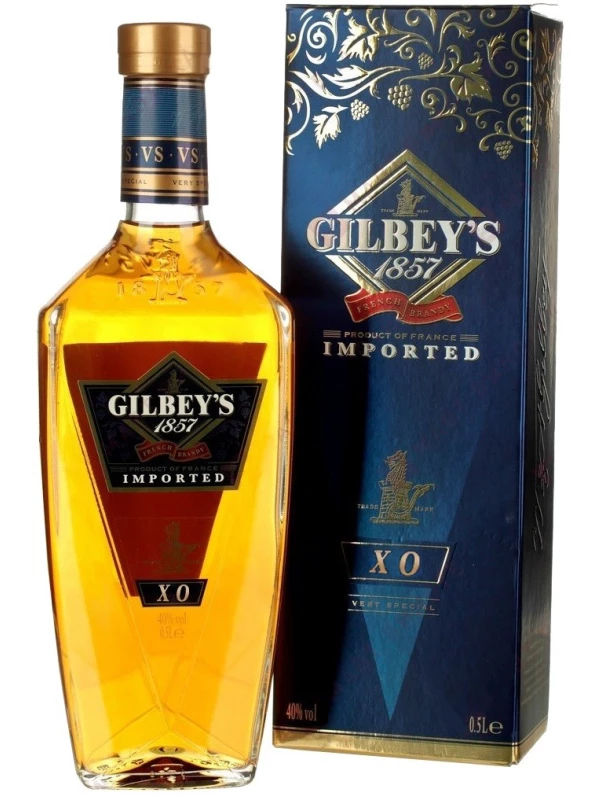 Gilbey's 1857 XO, gift box
