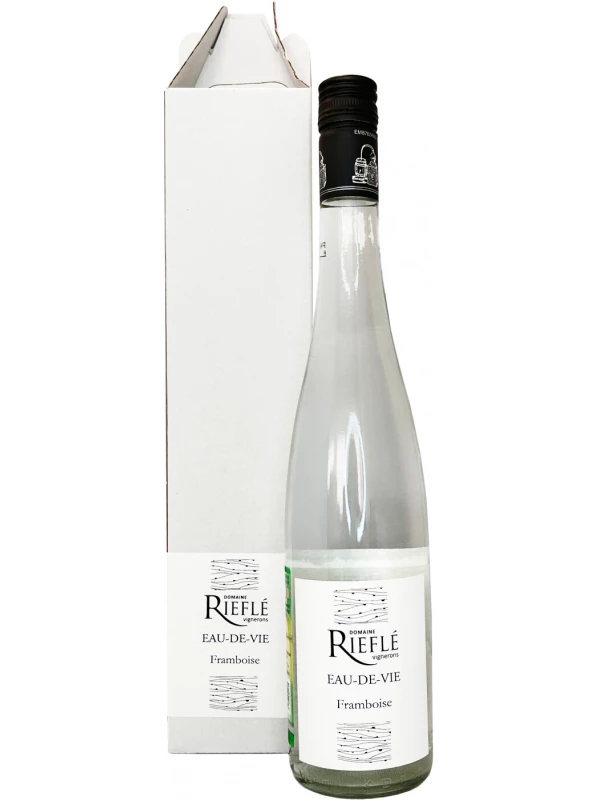 Domaine Riefle Eau-de-Vie Framboise, gift box