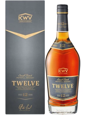 Бренди KWV, 12 Years Old, gift box 0.75 л