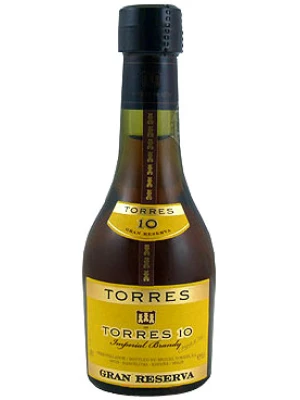Бренди Torres 10 Gran Reserva 0.05 л