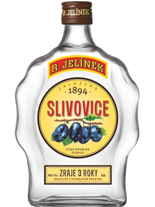 R. Jelinek Slivovice Zraje 3 Roky