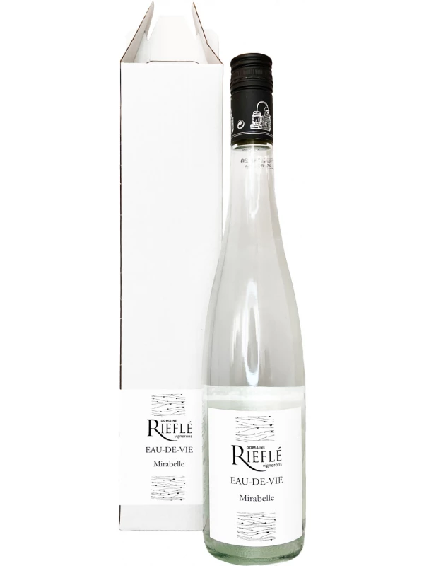 Domaine Riefle Eau-de-Vie Mirabelle, gift box