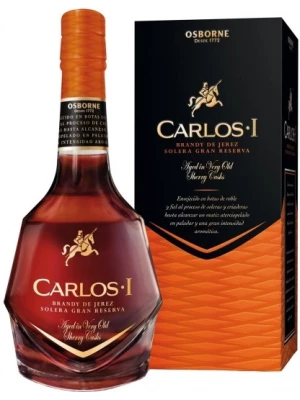 Бренди Osborne, Carlos I Solera Gran Reserva, gift box 0.7 л