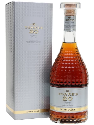 Бренди Miguel Torres 20 Hors D'Age, gift box 0.7 л