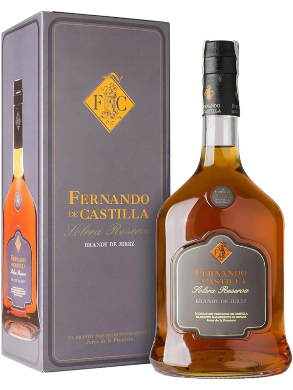 Fernando de Castilla Solera Reserva Brandy de Jerez DO, gift box