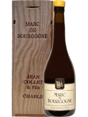 Бренди Domaine Jean Collet et Fils, Marc de Bourgogne AOC, wooden box 0.7 л