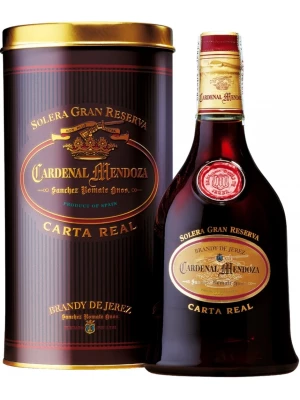 Бренди Sanchez Romate, Cardenal Mendoza Carta Real Solera Gran Reserva, gift box 0.7 л