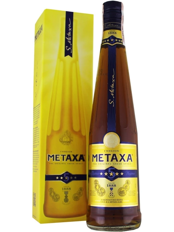 Metaxa 5*, gift box