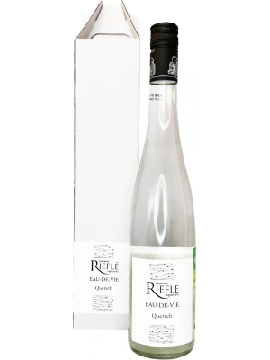 Бренди Domaine Riefle Eau-de-Vie Quetsch, gift box 0.7 л