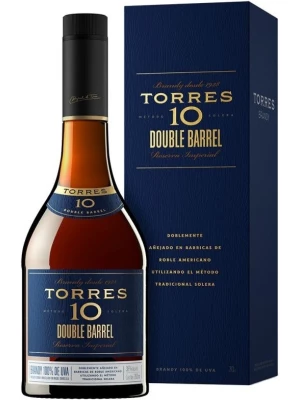 Бренди Torres 10 Double Barrel, gift box 0.7 л