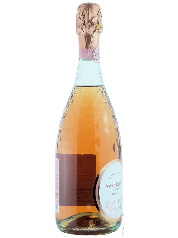 Binelli Premium Lambrusco Rosato Secco, Dell'Emilia IGT
