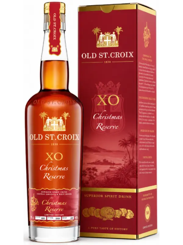 Old St. Croix, XO Reserve Christmas Edition, gift box