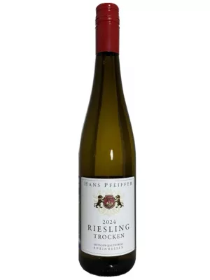 Вино Hans Pfeiffer Riesling Trocken, Rheinhessen QbA 2024, 0.75 л