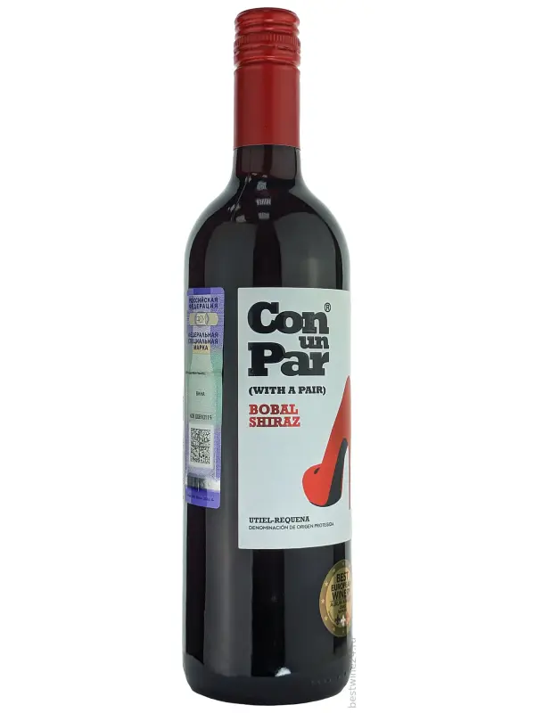 Vicente Gandia, Con un Par Bobal-Shiraz, Utiel-Requena DOP