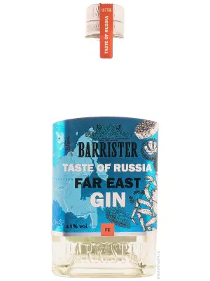 Джин Barrister Taste of Russia, Far East 0.7 л